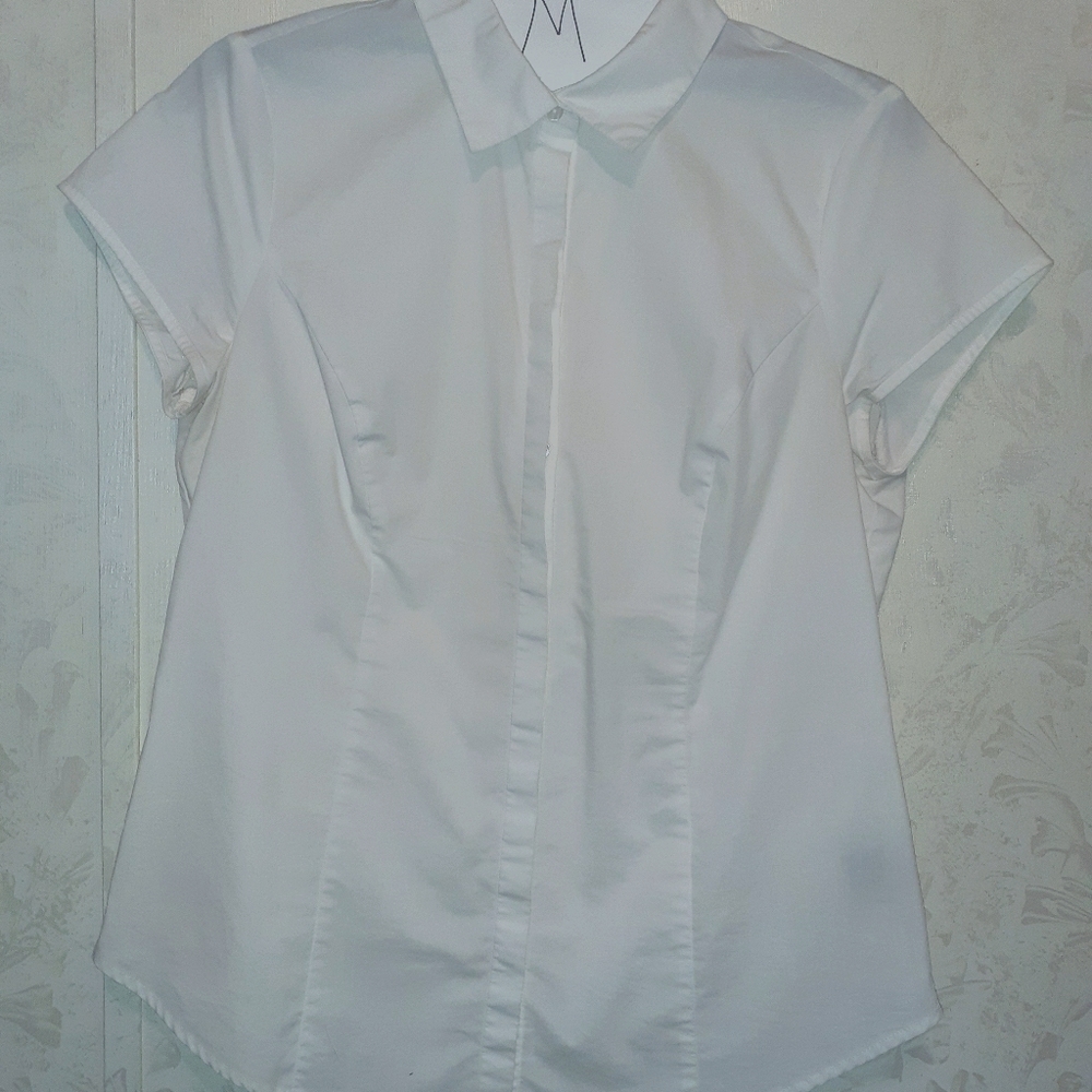 White Buttondown Blouse
